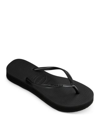 black havana flip flops