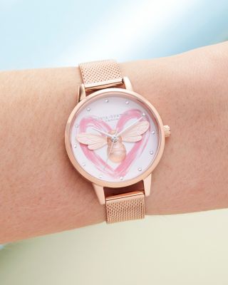 Olivia Burton You Have My Heart Watch With 30mm Face With Hearts, Stars … Olivia Burton You Have My Heart Watch With 30mm Face With  main image 2