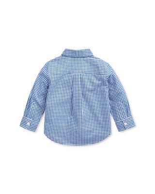 Boys' Cotton Plaid Shirt - Baby