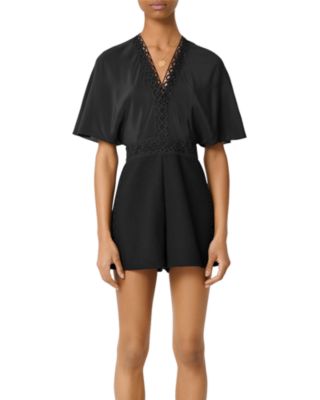 maje black romper