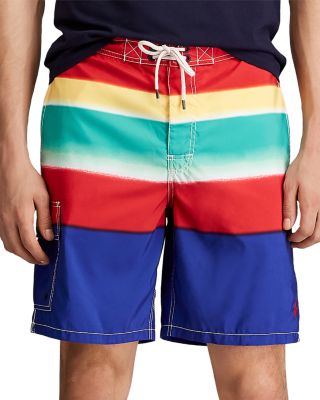 Polo Ralph Lauren Kailua Striped Swim Trunks Bloomingdale s