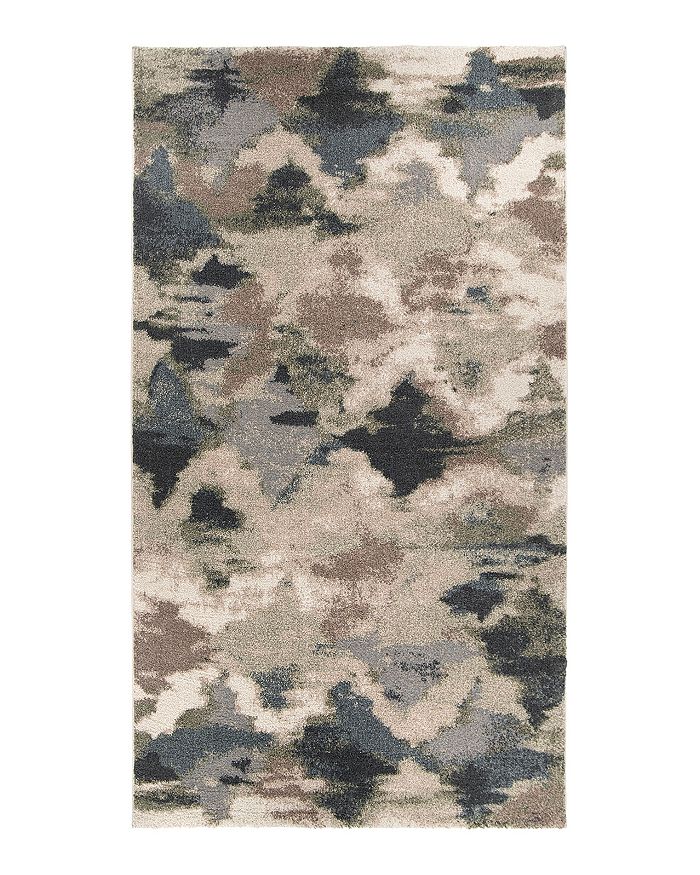 Palmetto Living Mystical Harlequin Area Rug, 5'3 X 7'6 In Muted Blue