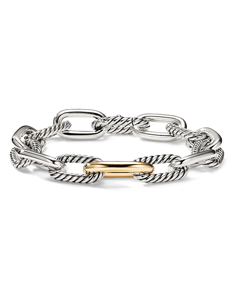 David Yurman Madison Medium Bracelet with 18K Gold, 11mm