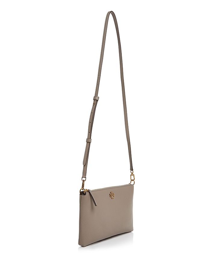 Tory Burch Kira Small Pebbled Leather Topzip Crossbody In Shrub ModeSens
