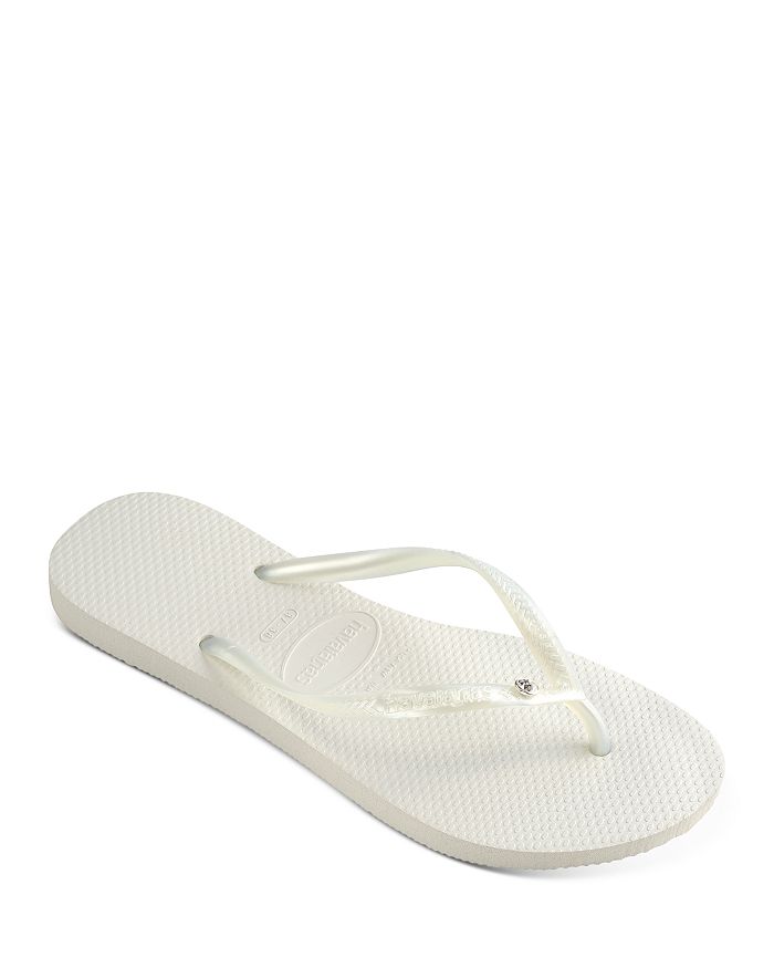 Havaianas Slim Crystal Glamour Swarovski Thong Flip Flop Sandal