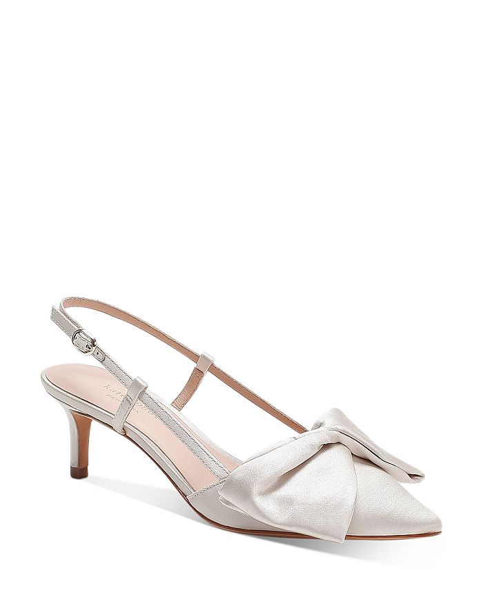 Shop Kate Spade New York Women's Marseille Slingback Pumps In Ivory