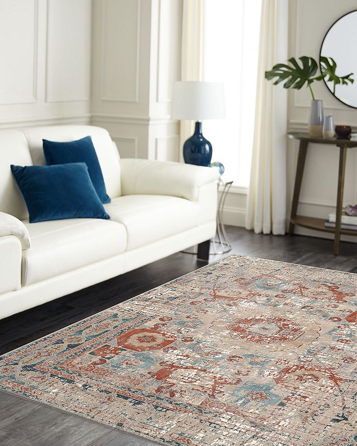 Karastan Soiree Cristales Area Rug, 2' X 3' In Oyster