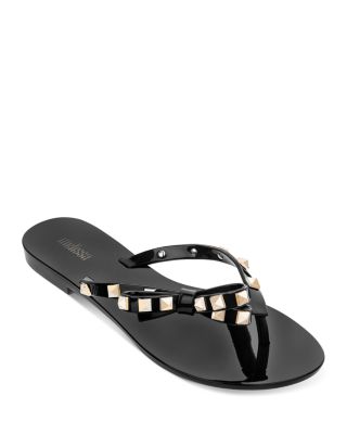 Melissa harmonic best sale studs flip flops