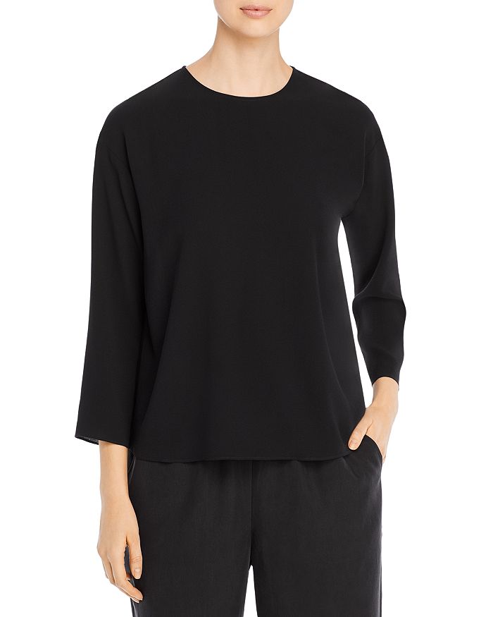Vintage Eileen Fisher Silk Top 2X-3X