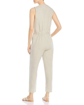 eileen fisher linen romper