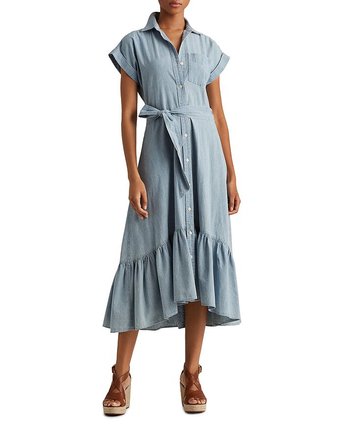 Ralph Lauren Chambray Shirt Dress | Bloomingdale's