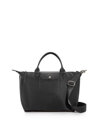 Longchamp Le Pliage Black Medium Top Handle Bag - Kate Middleton Bags -  Kate's Closet