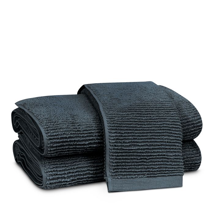 Shop Matouk Aman Washcloth In Baltic