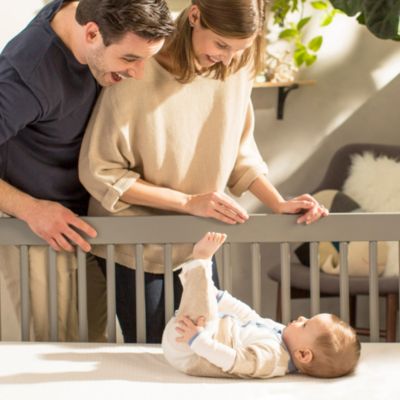 Organic Crib Mattress Classic Lightweight 2-Stage, Baby and Toddler Bed