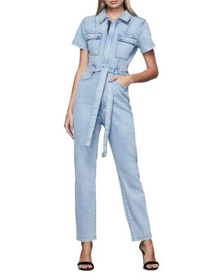 denim jumpsuit designer