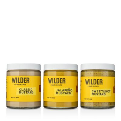 Wilder Condiments - Mustard Trio