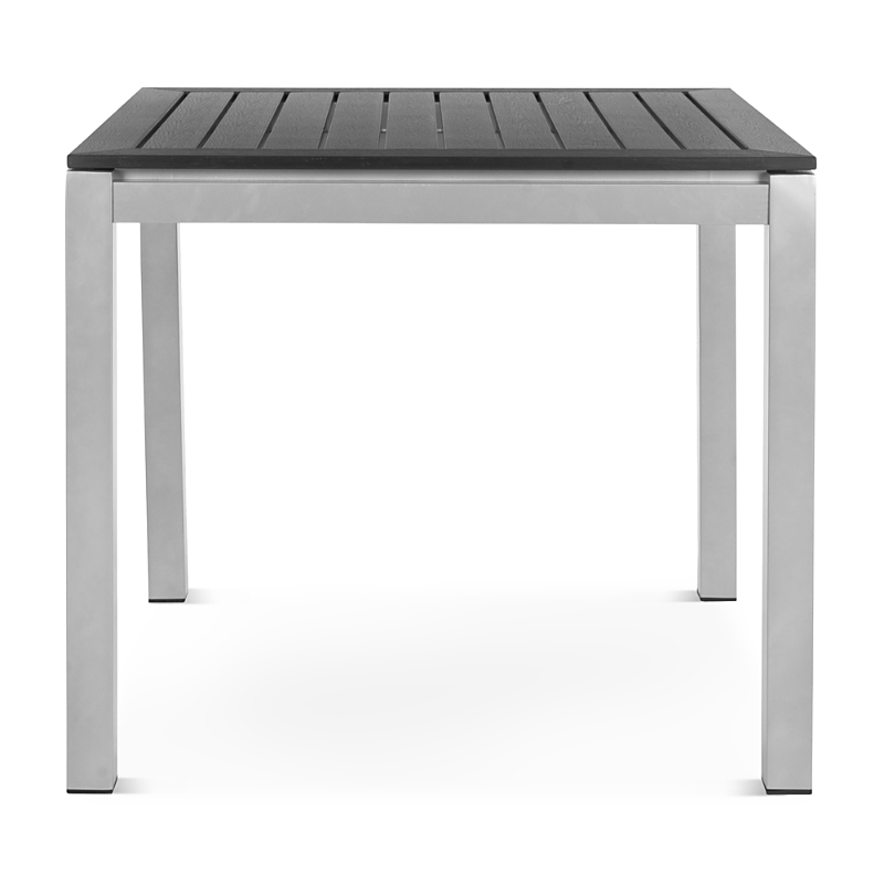 Safavieh Onika Square Dining Table In Black/gray
