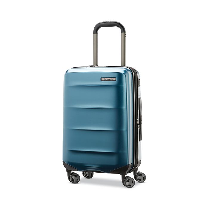 Samsonite Octiv Expandable Carry-on Spinner Suitcase In Evening Teal