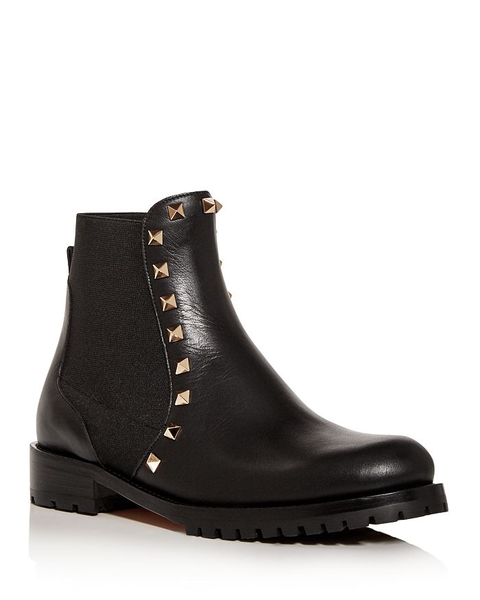 Tumult niece computer Valentino Garavani Women's Rockstud Chelsea Boots | Bloomingdale's