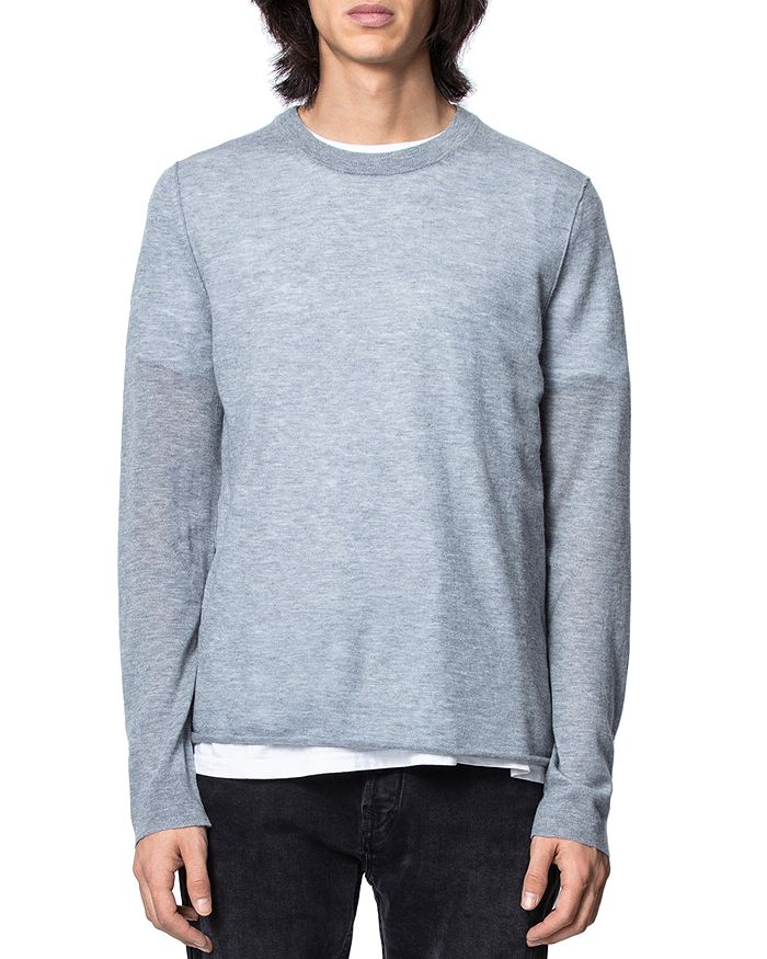 Zadig & Voltaire Dupe Cashmere Sweater In Ciel | ModeSens