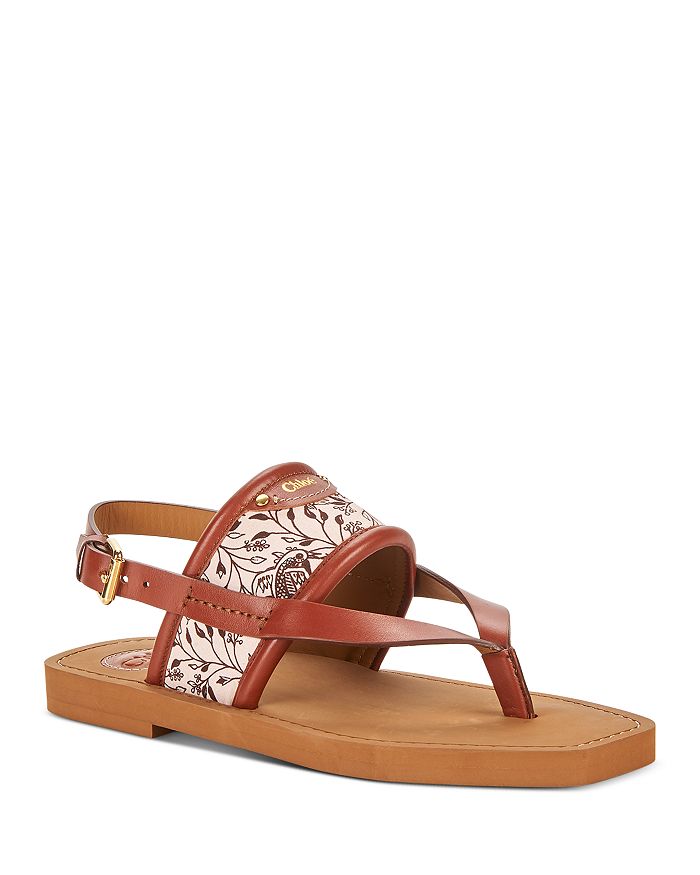 Chloé Women's Woody Flat Sandals In Fallow Pink