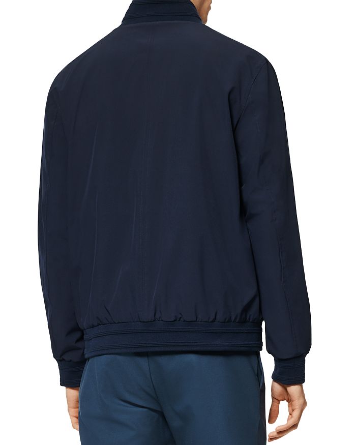 Shop Marc New York Buxton Bomber Jacket In Navy