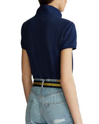 Classic-Fit Mesh Polo Shirt