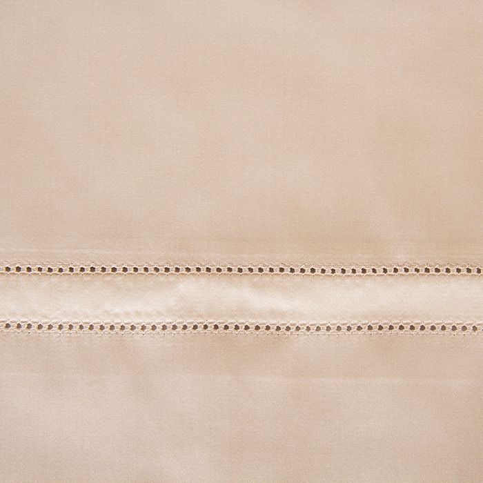 Frette Essentials Doppio Ajour Queen Duvet Cover In Milk