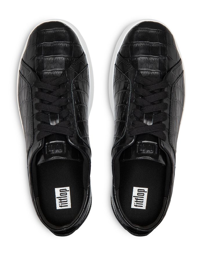 red platform stilettos