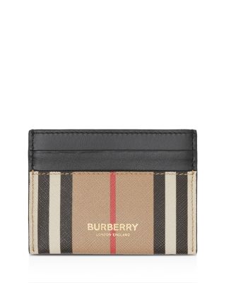 Burberry Sandon Canvas Leather Card Case Bloomingdale s