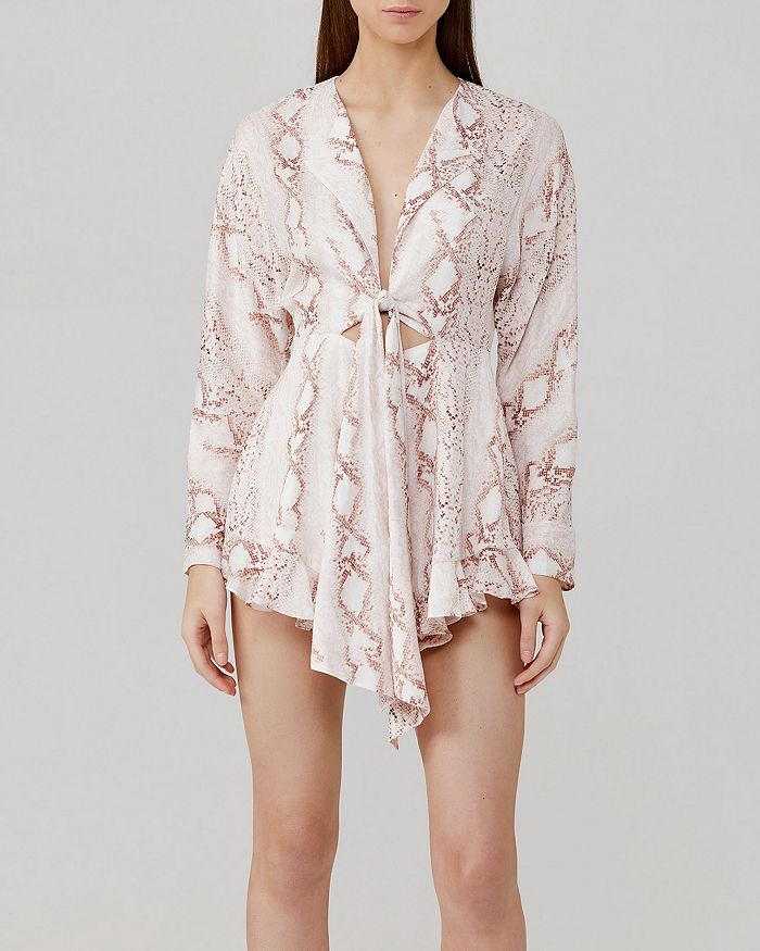 SIGNIFICANT OTHER REFLECTION ROMPER,SS200150R