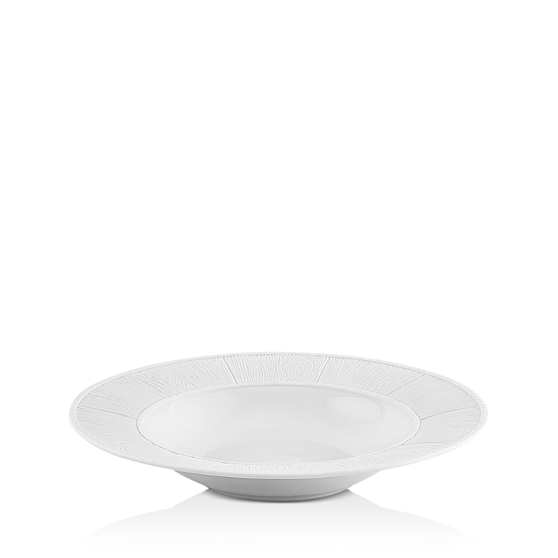 Michael Aram Ivy And Oak Rimmed Soup Bowl In White