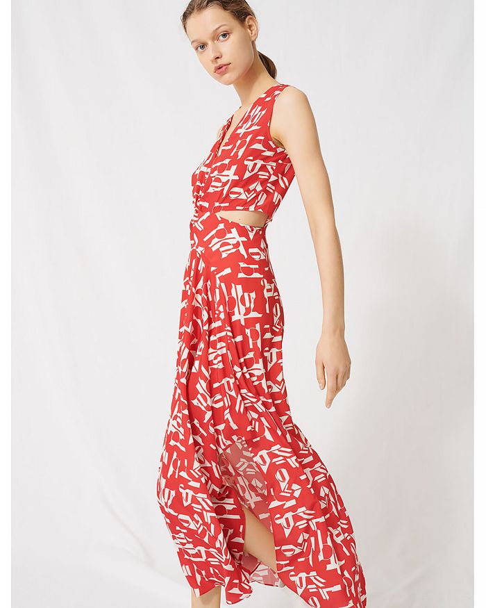 summer maxi dresses strapless Strapless Print Boho Maxi Dress Green / S