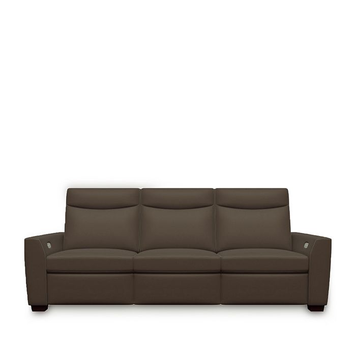 American Leather Napa Motion Sofa In Bison Taupe