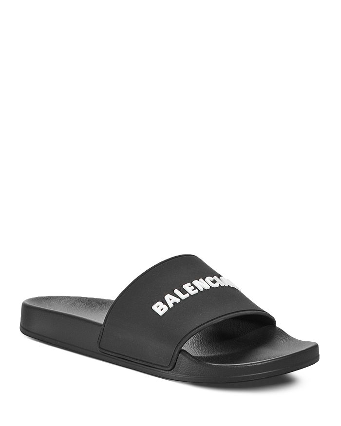 Adept skrot smeltet Balenciaga Men's Pool Slide Sandals | Bloomingdale's