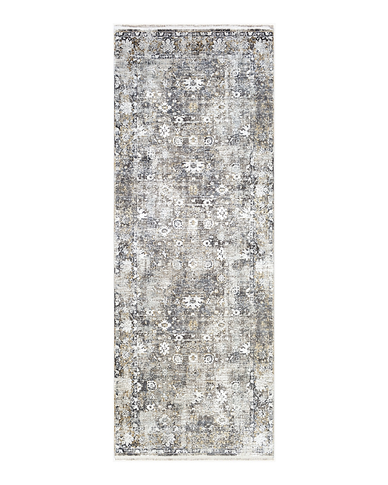 Surya Solar Sor-2308 Runner Area Rug, 3' X 8' In Gray