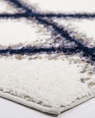 Orian Cotton Tail Line Trellis Area Rug, 9' x 13'