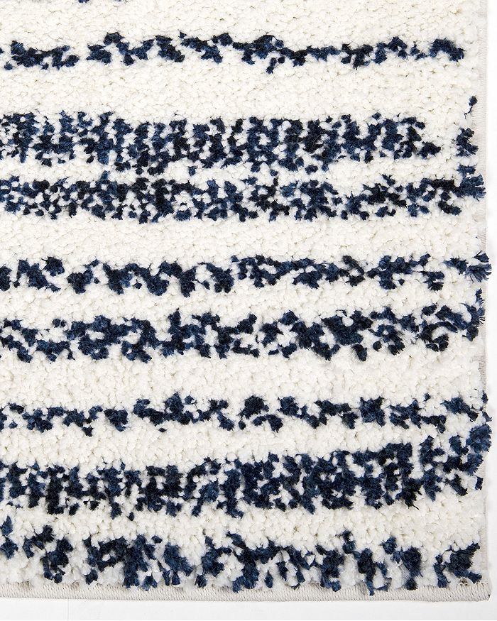 Jennifer Adams Home Palmetto Living Orian Cotton Tail Knitted All Over Area Rug, 5'3 X 7'6 In White