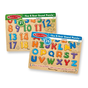 Melissa & Doug Numbers Sound Puzzle - Ages 3+