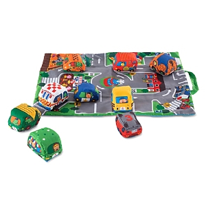Melissa & Doug Take Along Town Play Mat- Ages 6 Months+