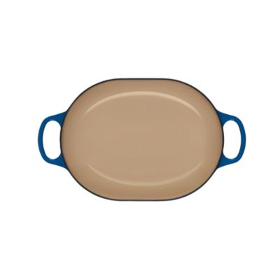 3.75 Qt Cast Iron Oval Casserole & Lid