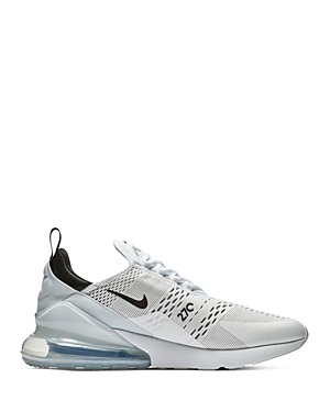 Nike Men's Air Max 270 Low Top Sneakers In White/black