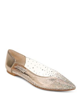 flat designer wedding shoes