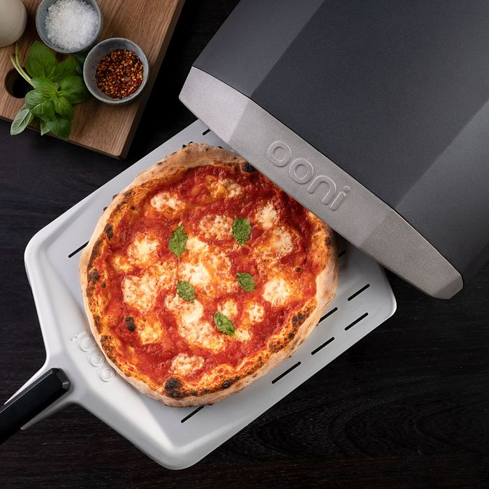 Shop Ooni 12 Perforated Pizza Peel In Silver
