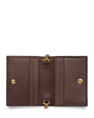 Gucci Ophidia GG Chain Card Case Wallet | Bloomingdale's