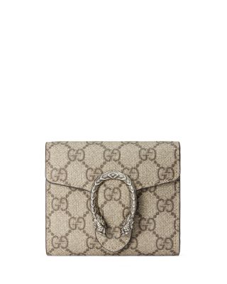 Gucci Dionysus Wallet on Chain GG Supreme (16 Card Slot) Mini