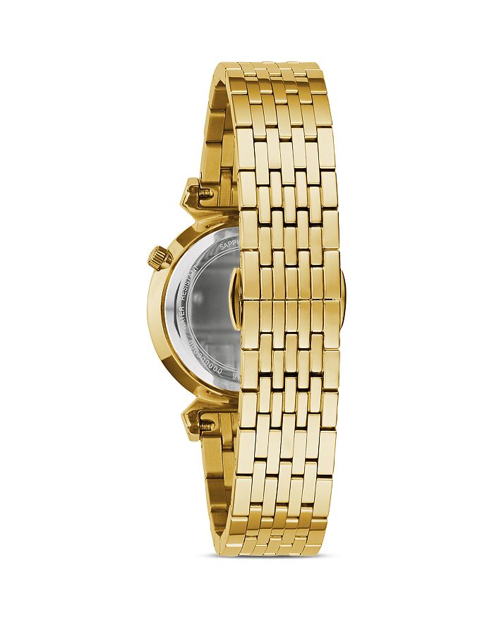 Shop Bulova Regatta Watch, 30mm In Gold