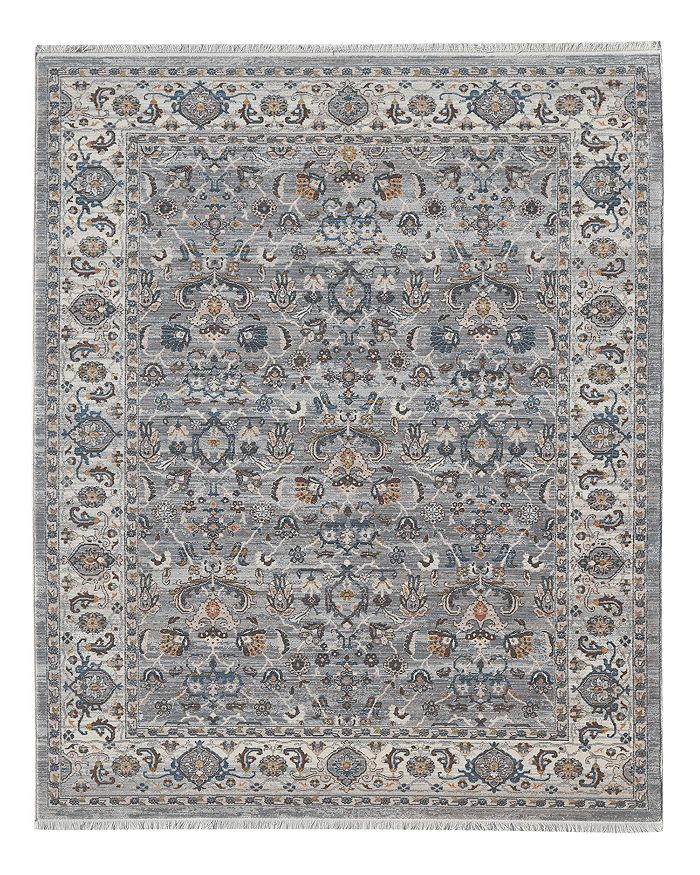 Amer Rugs Arcadia Arc-2 Area Rug, 5' X 7'8 In Gray/ivory