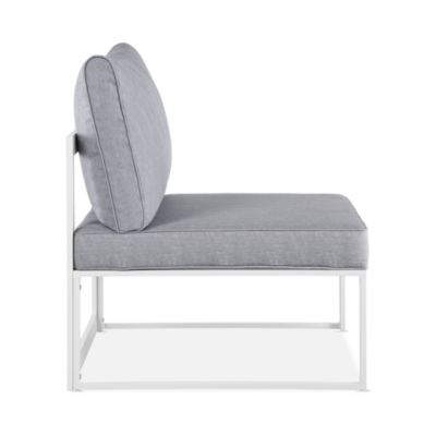 Fortuna Armless Outdoor Patio Chair