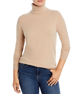C By Bloomingdale's Cashmere Turtleneck Sweater - 100% Exclusive In Honey